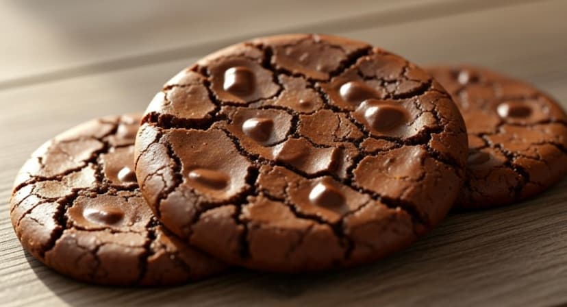 Småkaka med Smak av Kladdkaka och Daim