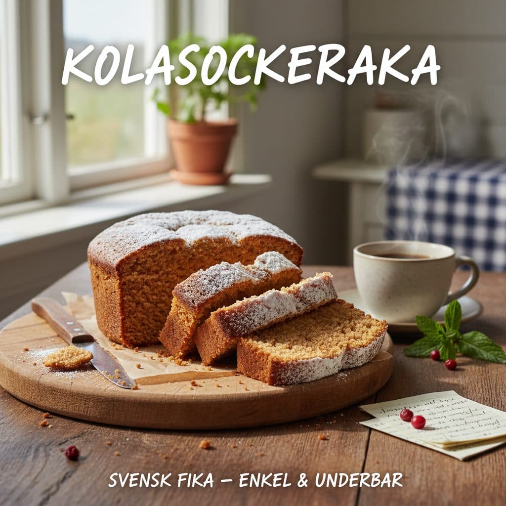 Kolasockerkaka