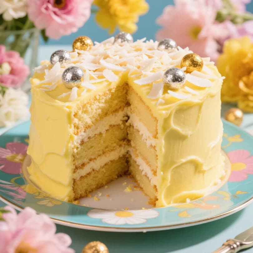 Silviakaka inspirerad av Pernilla Wahlgren